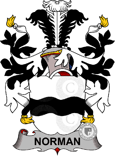 Coat of arms of family Norman