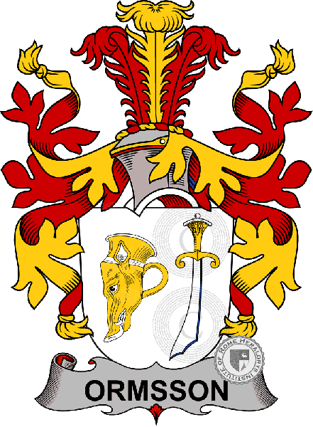 Wappen der Familie Ormsson