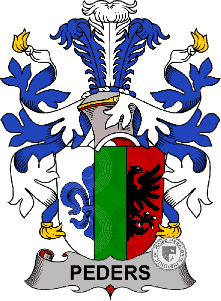 Coat of arms of family Peders