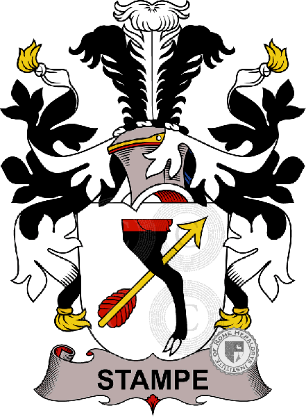 Coat of arms of family Stampe