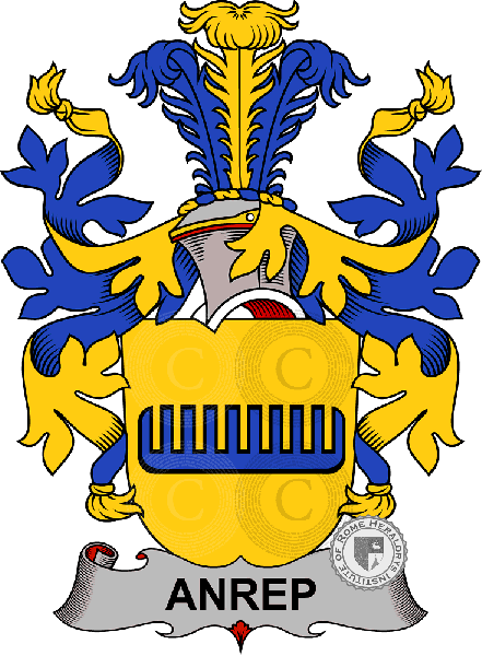 Coat of arms of family Anrep