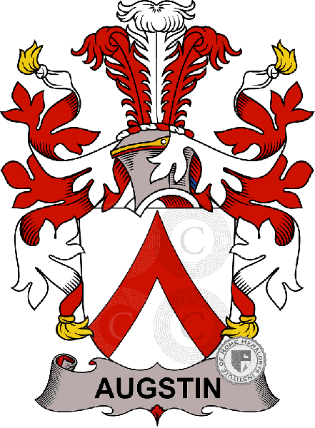 Coat of arms of family Augstin