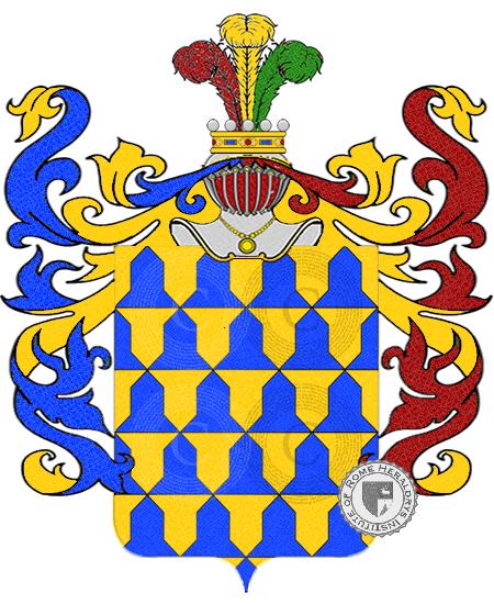 Coat of arms of family afflitto