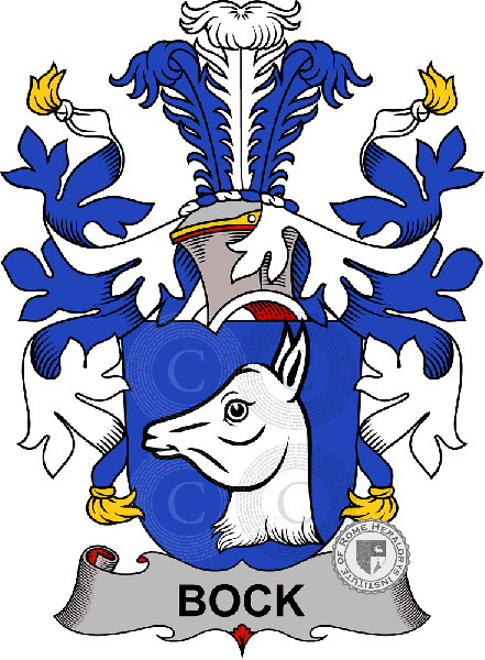 Coat of arms of family Bock