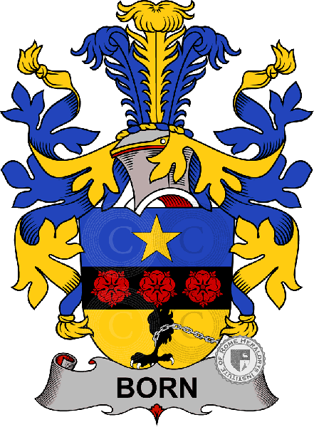 Coat of arms of family Born