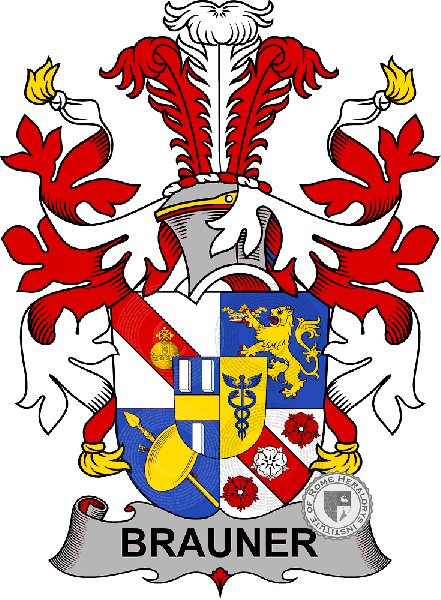 Coat of arms of family Brauner