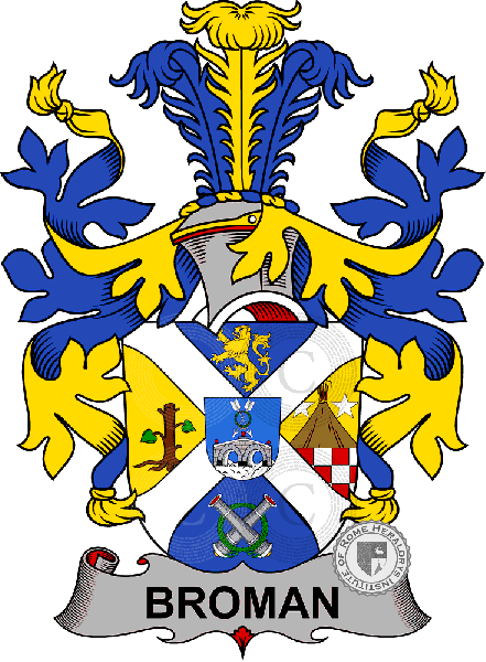 Wappen der Familie Broman
