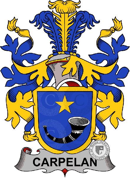 Wappen der Familie Carpelan