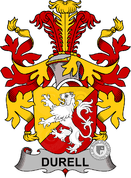 Coat of arms of family Durell