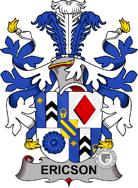 Wappen der Familie Ericson