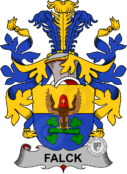 Coat of arms of family Falck