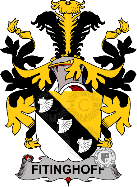 Coat of arms of family Fitinghoff