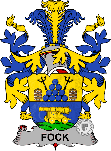 Wappen der Familie Fock