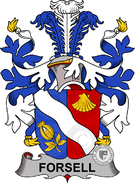 Coat of arms of family Forsell or Forselles