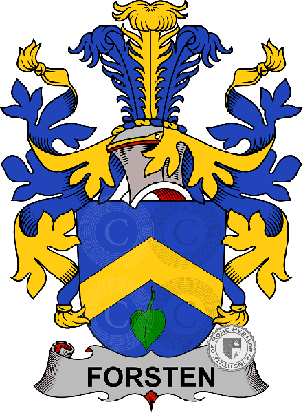 Coat of arms of family Forsten