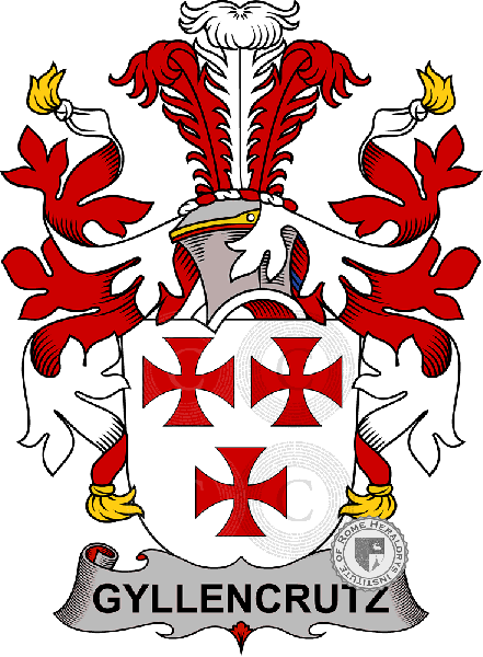 Coat of arms of family Gyllencrutz