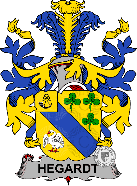 Wappen der Familie Hegardt