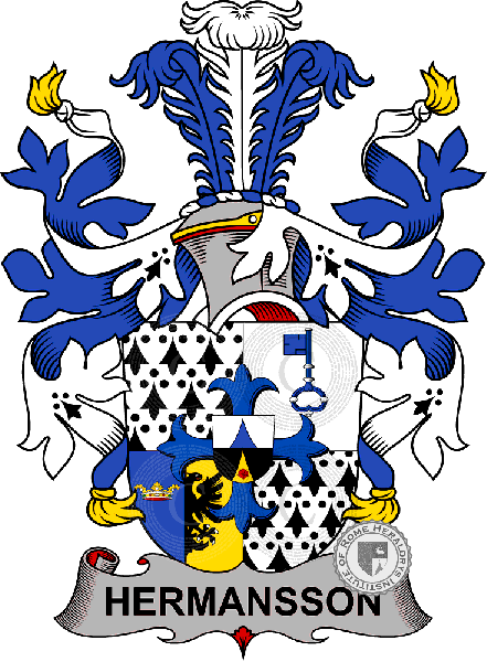 Coat of arms of family Hermansson