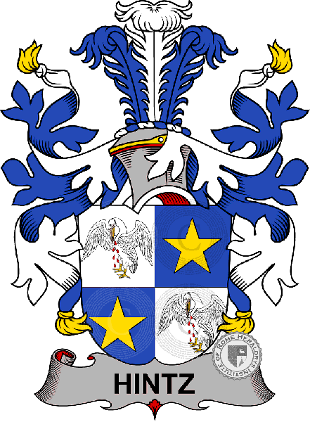 Wappen der Familie Hintz (de Hintzenstern)