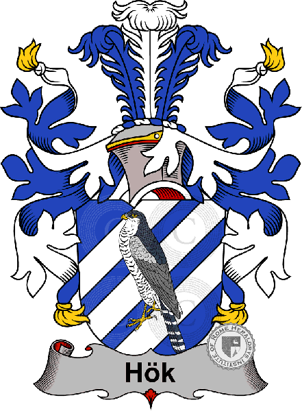 Escudo de la familia Hök