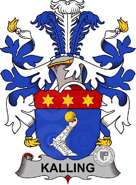 Coat of arms of family Kalling