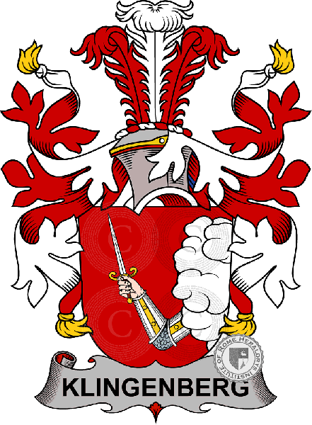 Coat of arms of family Klingenberg