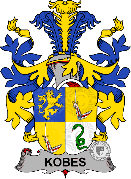 Coat of arms of family Kobes