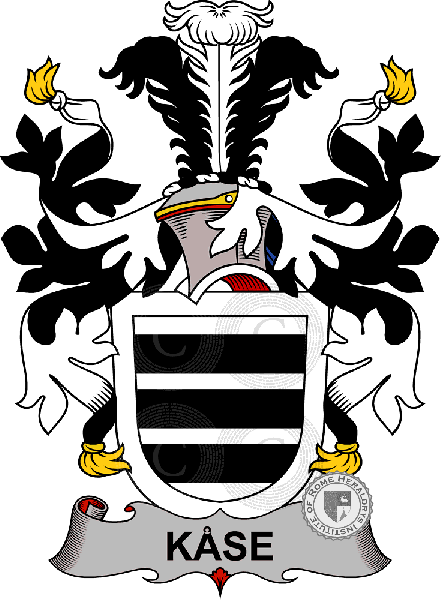 Coat of arms of family Kåse