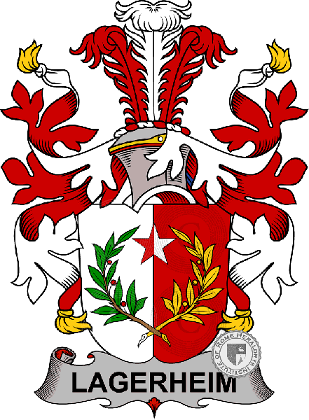 Coat of arms of family Lagerheim