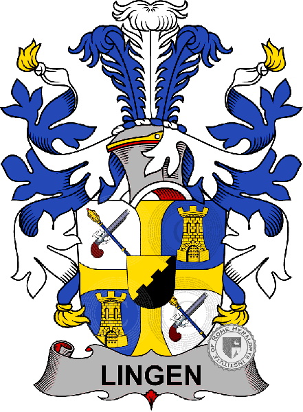 Coat of arms of family Lingen