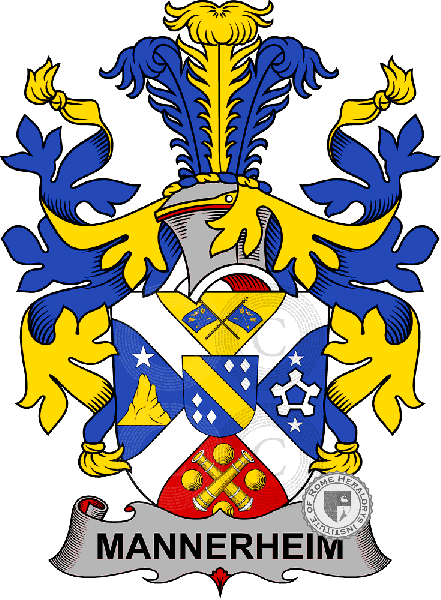 Escudo de la familia Mannerheim