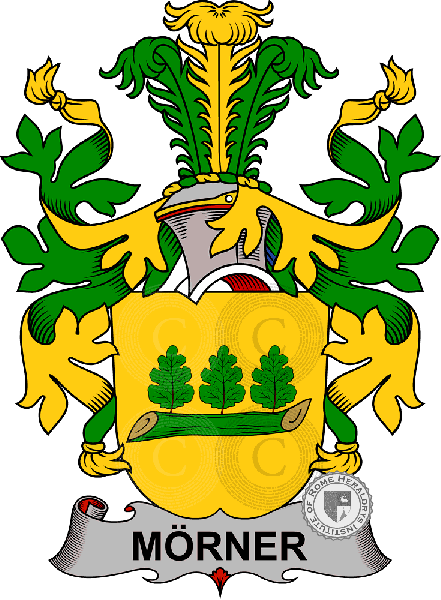 Coat of arms of family Mörner