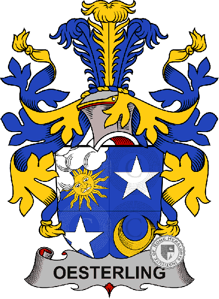 Wappen der Familie Oesterling
