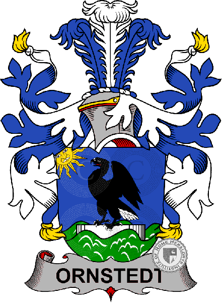Coat of arms of family Ornstedt