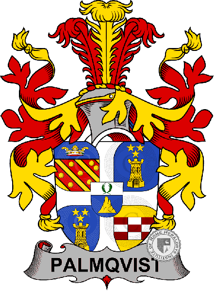 Wappen der Familie Palmqvist