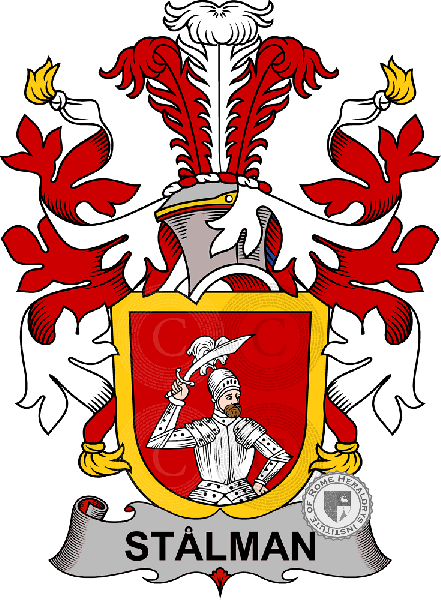 Escudo de la familia Stålman