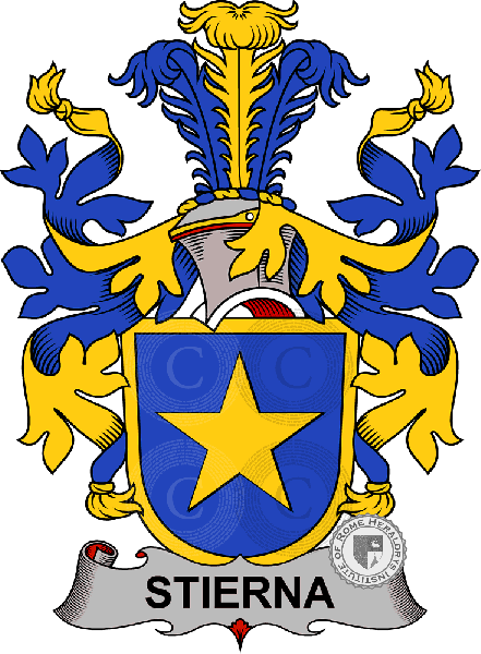 Escudo de la familia Stierna