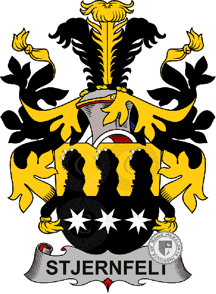 Coat of arms of family Stjernfelt