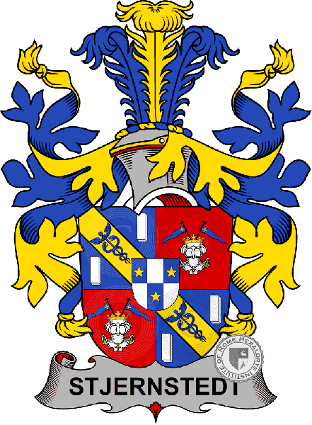 Coat of arms of family Stjernstedt
