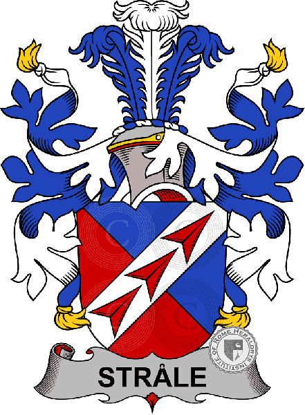 Coat of arms of family Stråle