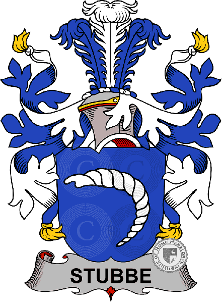 Coat of arms of family Stubbe