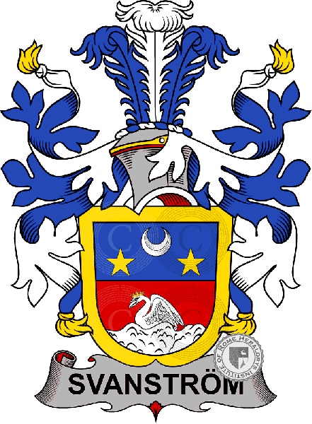 Coat of arms of family Svanström