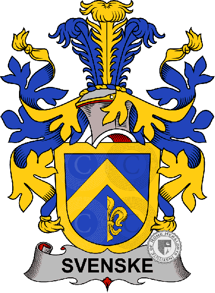 Escudo de la familia Svenske