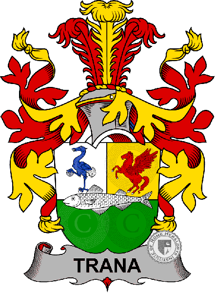 Coat of arms of family Trana