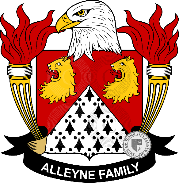 Brasão da família Alleyne