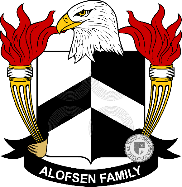 Brasão da família Alofsen