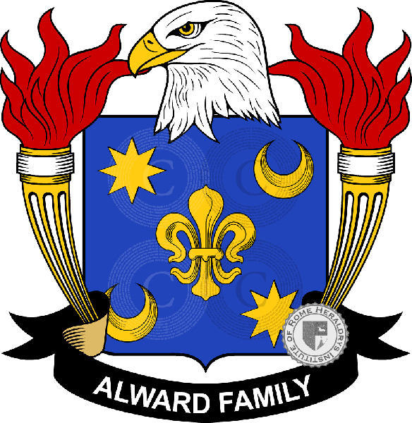 Coat of arms of family Alward