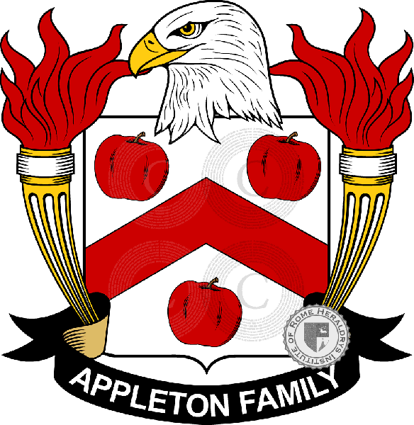 Stemma della famiglia Appleton