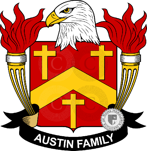 Escudo de la familia Austin