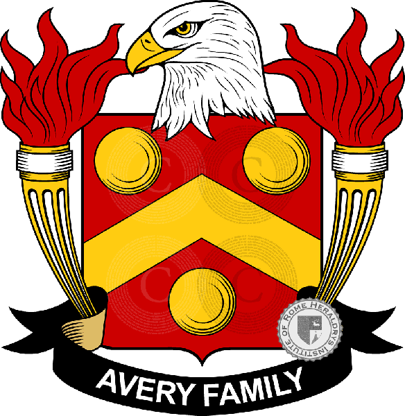 Stemma della famiglia Avery